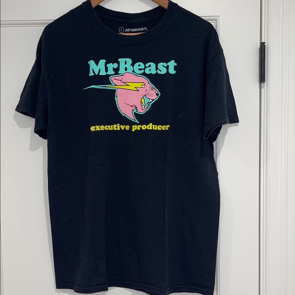 Mr. Beast Executive Producer Graphic Tee Large